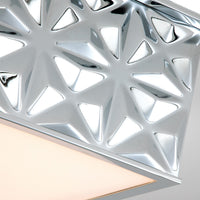 Lucas + McKearn - FM1302PC-14 - Four Light Flush Mount - Alpha - Polished Chrome