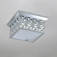 Lucas + McKearn - FM1302PC-14 - Four Light Flush Mount - Alpha - Polished Chrome