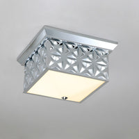 Lucas + McKearn - FM1302PC-14 - Four Light Flush Mount - Alpha - Polished Chrome
