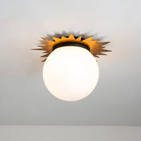 Lucas + McKearn - FM90417G-15 - Three Light Flush Mount - Soleil - WZC/Gold