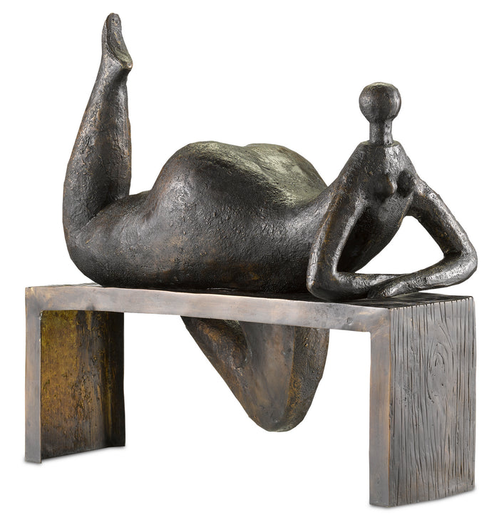 Currey and Company - 1200-0291 - Odalisque - Odalisque Bronze - Bronze