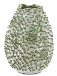 Currey and Company - 1200-0301 - Vase - Milione Collection - White/Green