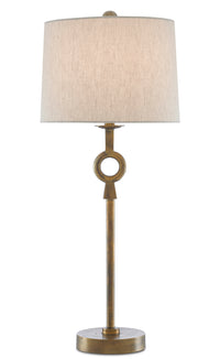 Currey and Company - 6000-0530 - One Light Table Lamp - Germaine - Antique Brass
