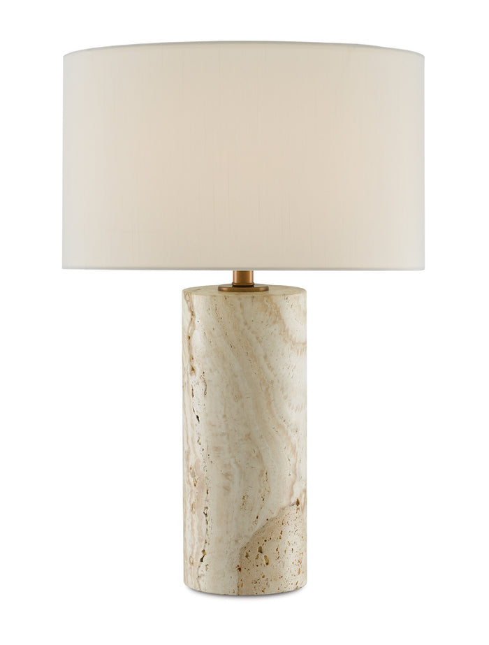 Currey and Company One Light Table Lamp from the Vespera collection in Natural finish
