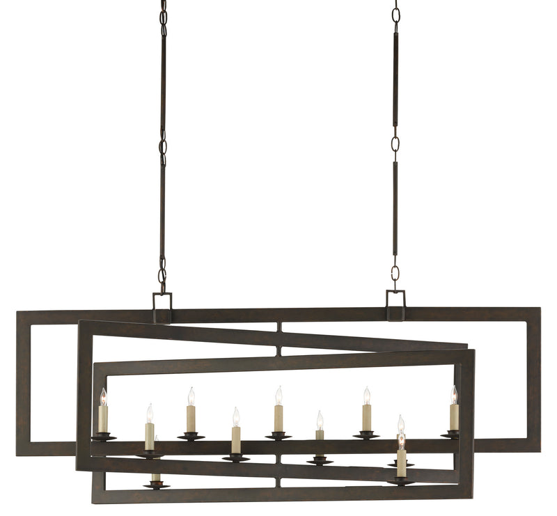 Currey and Company - 9000-0525 - 11 Light Chandelier - Middleton Collection - Bronze Gold