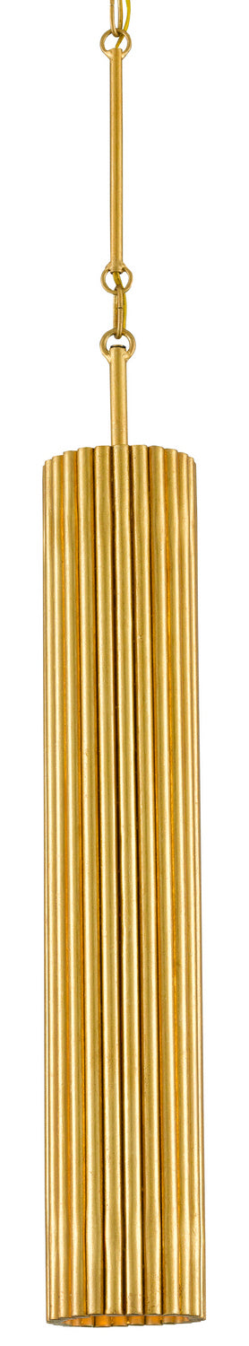 Currey and Company - 9000-0629 - LED Pendant - Penfold Collection - Contemporary Gold Leaf/Painted Contemporary Gold