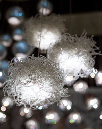 Currey and Company - 9000-0695 - One Light Pendant - Birds Nest Collection - Clear