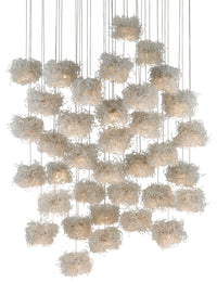 Currey and Company - 9000-0701 - 36 Light Pendant - Birds Nest Collection - Clear