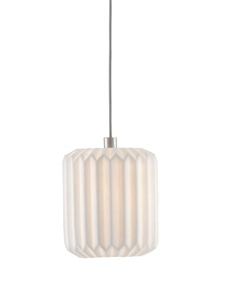 Currey and Company - 9000-0709 - One Light Pendant - Dove Collection - White