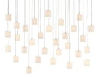 Currey and Company - 9000-0714 - 30 Light Pendant - Dove Collection - White