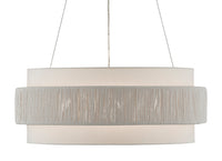 Currey and Company - 9000-0735 - Six Light Chandelier - Rousham - Beige/Sugar White