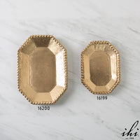 Design Shop Gold Beaded Tray