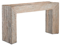 Currey and Company - 3000-0170 - Console Table - Kanor Collection - Whitewash