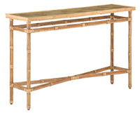 Currey and Company - 3000-0174 - Console Table - Silang Collection - Natural Rattan