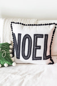 Design Shop White Claus Pillow Case, 20"x 20".