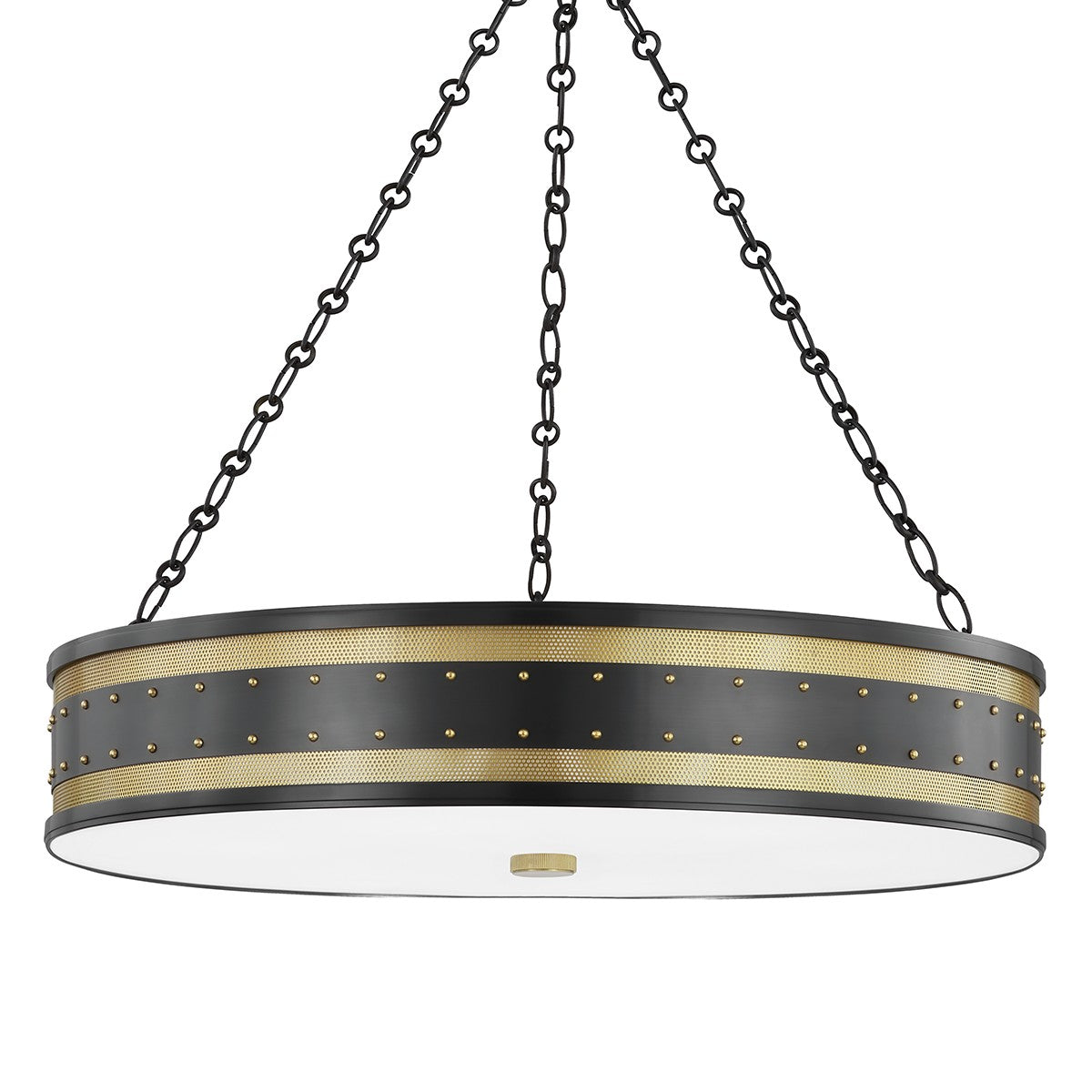 Hudson Valley - 2230-AOB - Six Light Chandelier - Gaines - Aged Brass/Old Bronze