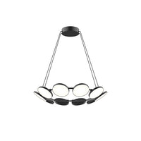 Kuzco Lighting - CH72225-BK - LED Chandelier - Novel - Black