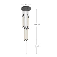 Kuzco Lighting - MP75121-BK - LED Pendant - Motif - Black