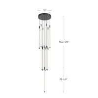 Kuzco Lighting - MP75127-BK - LED Pendant - Motif - Black