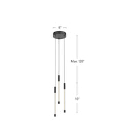 Kuzco Lighting - MP75213-BK - LED Pendant - Motif - Black