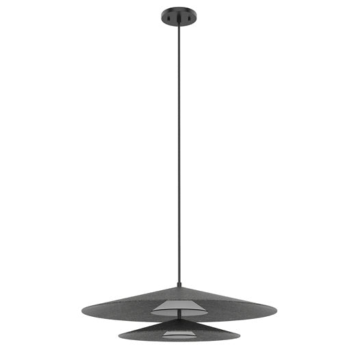 Kuzco Lighting - PD22907-GY - LED Pendant - Cruz - Felt - Gray