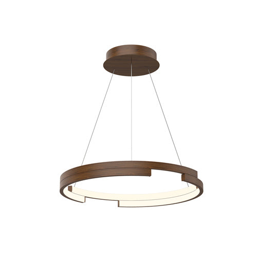 Kuzco Lighting - PD52719-WT - LED Pendant - Anello Minor - Walnut