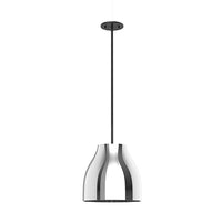 Kuzco Lighting - PD62012-BK/CH - LED Pendant - Trinity - Black/Chrome