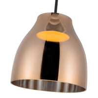 Kuzco Lighting - PD62012-BK/CP - LED Pendant - Trinity - Black/Copper