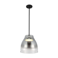 Kuzco Lighting - PD62012-BK/SM - LED Pendant - Trinity - Black/Smoked