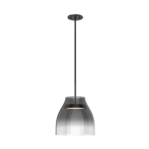 Kuzco Lighting - PD62012-BK/SM - LED Pendant - Trinity - Black/Smoked