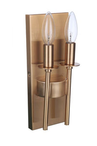 Craftmade - 54362-SB - Two Light Wall Sconce - Larrson - Satin Brass
