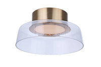 Craftmade - 55180-SB-LED - LED Flushmount - Centric - Satin Brass