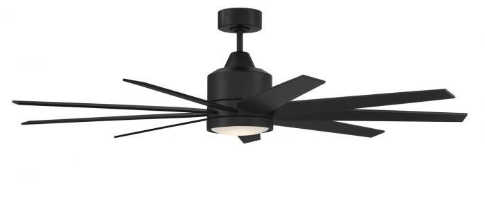 Craftmade - CHP60FB9 - 60" Ceiling Fan - Champion Indoor/Ourdoor - Flat Black