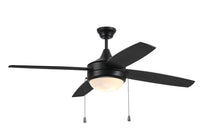 Craftmade - EPHA52FB4 - 52" Ceiling Fan - Phaze Energy Star 4 - Flat Black