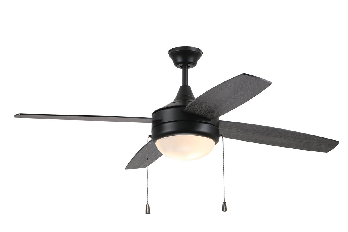 Craftmade - EPHA52FB4 - 52" Ceiling Fan - Phaze Energy Star 4 - Flat Black
