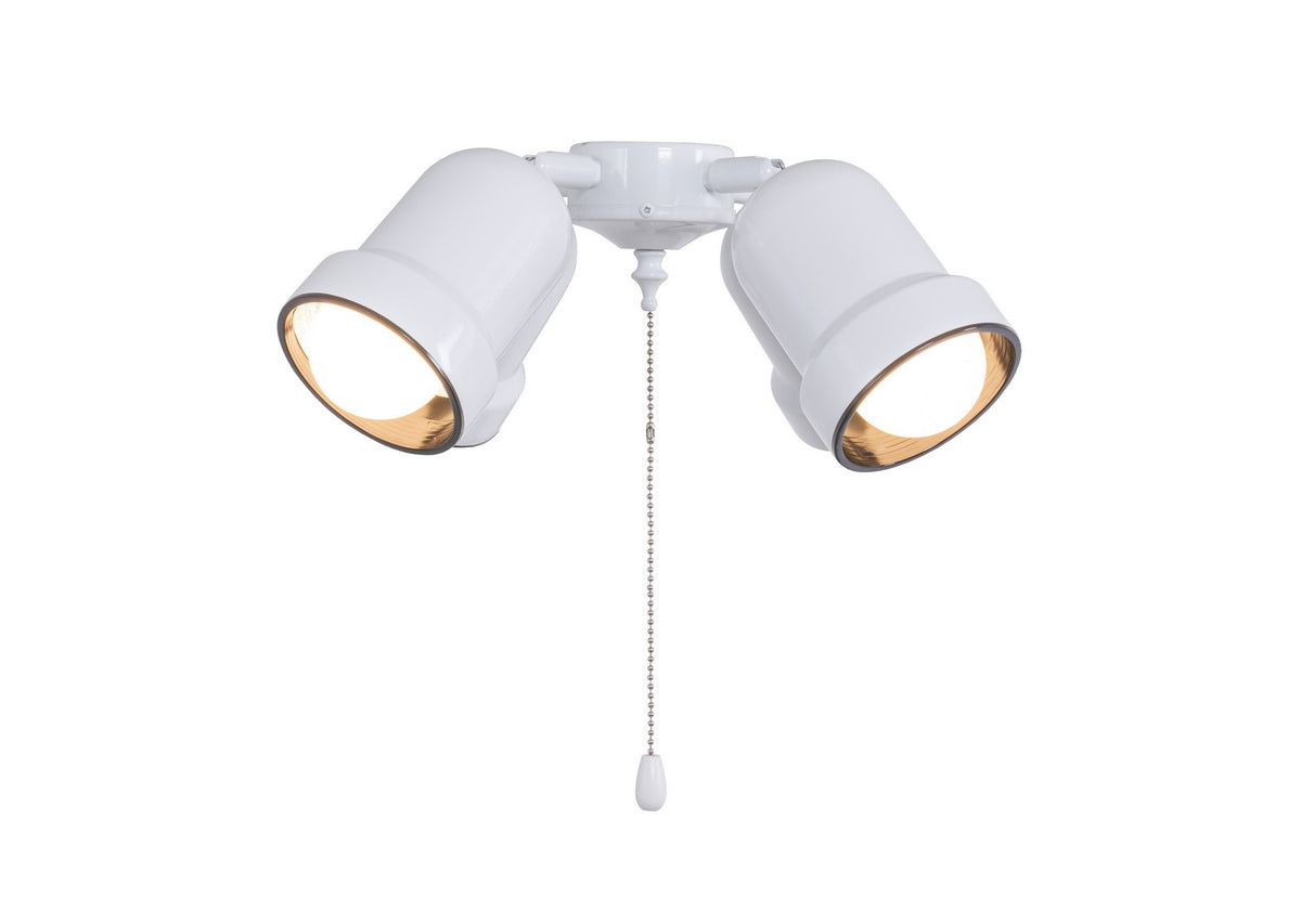 Craftmade - LK414-WW-LED - LED Ceiling Fan Light Kit - Light Kit-Armed - White