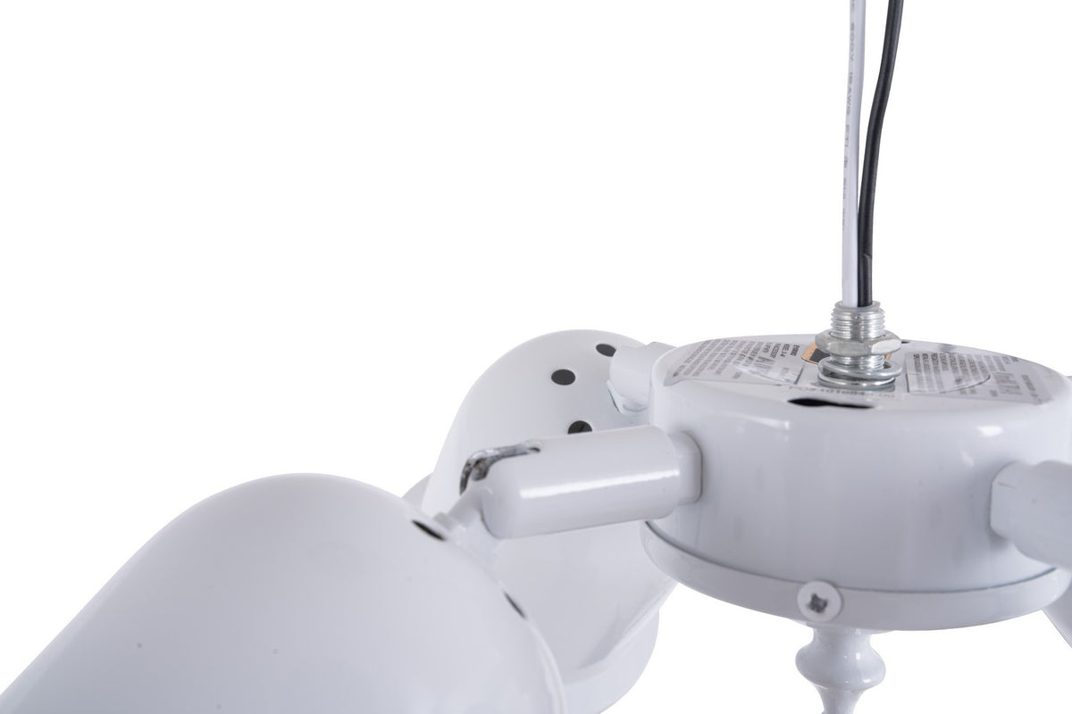 Craftmade - LK414-WW-LED - LED Ceiling Fan Light Kit - Light Kit-Armed - White