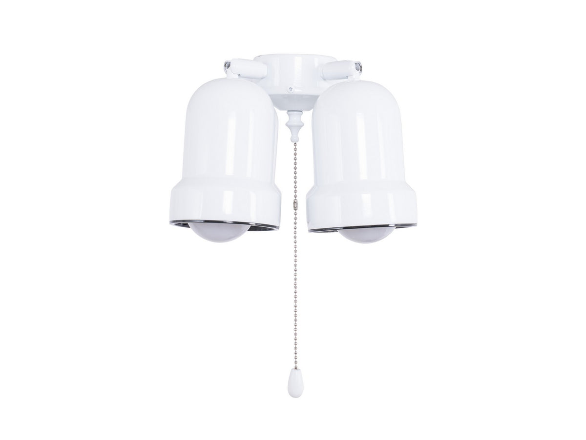 Craftmade - LK414-WW-LED - LED Ceiling Fan Light Kit - Light Kit-Armed - White