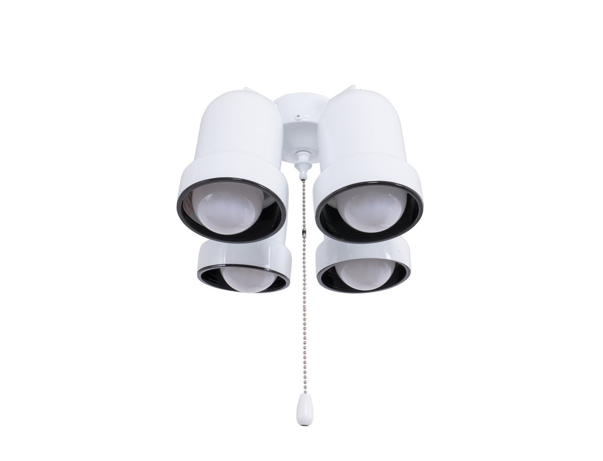 Craftmade - LK414-WW-LED - LED Ceiling Fan Light Kit - Light Kit-Armed - White