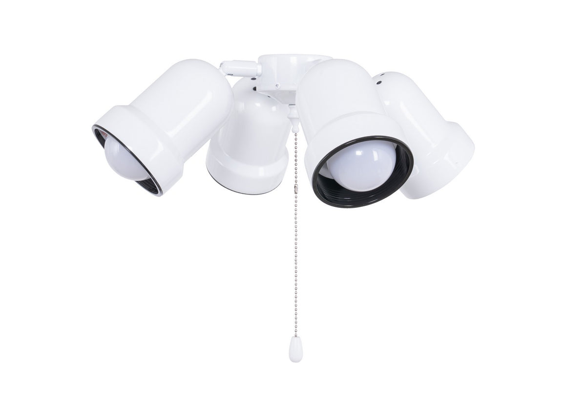 Craftmade - LK414-WW-LED - LED Ceiling Fan Light Kit - Light Kit-Armed - White