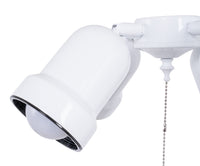 Craftmade - LK414-WW-LED - LED Ceiling Fan Light Kit - Light Kit-Armed - White
