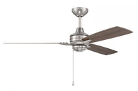 Craftmade - MOT52BNK3 - 52" Ceiling Fan - Moto - Brushed Polished Nickel