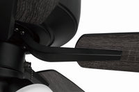 Craftmade - P114FB5-52FBGW - 52" Ceiling Fan - Pro Plus 114 - Flat Black