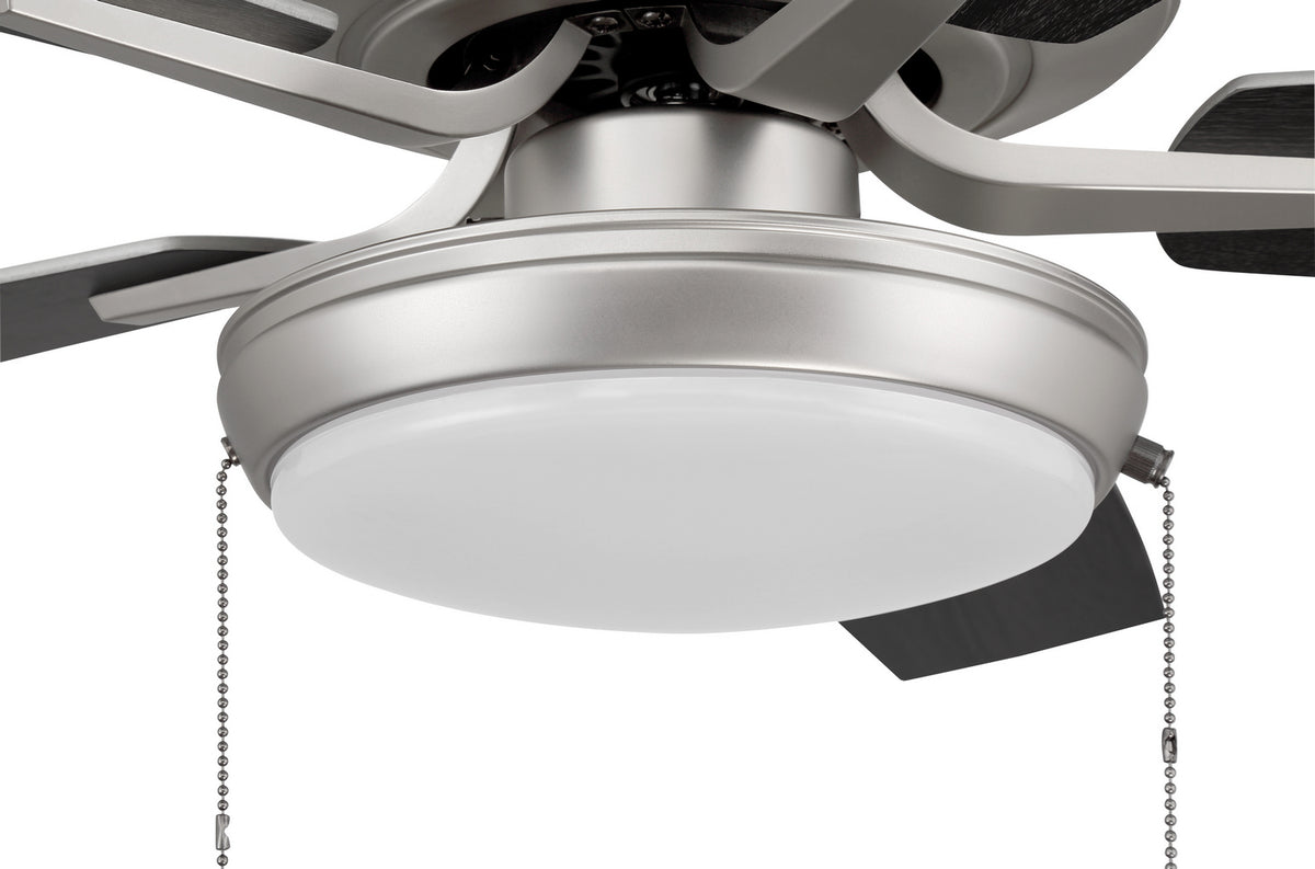 Craftmade - P119BN5-52BNGW - 52" Ceiling Fan - Pro Plus 119 - Brushed Nickel