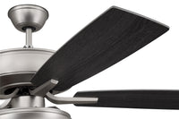 Craftmade - P119BN5-52BNGW - 52" Ceiling Fan - Pro Plus 119 - Brushed Nickel