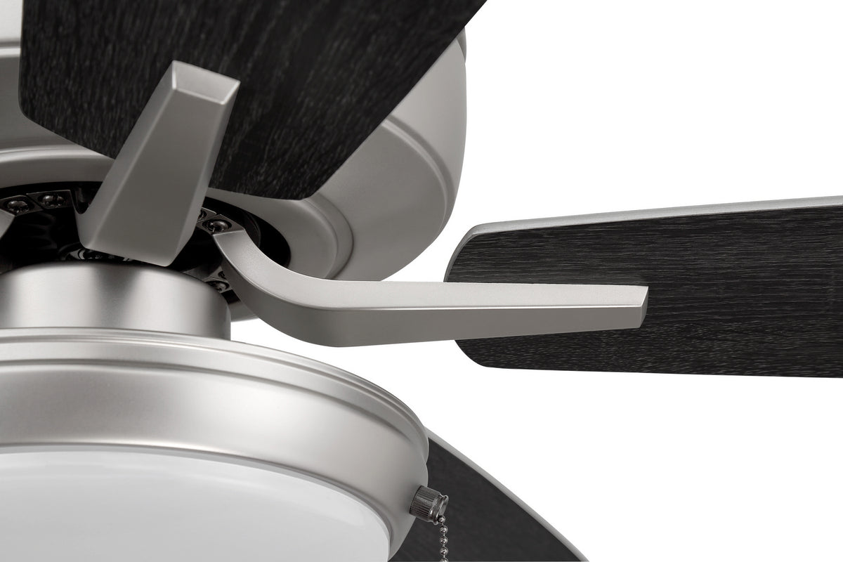 Craftmade - P119BN5-52BNGW - 52" Ceiling Fan - Pro Plus 119 - Brushed Nickel