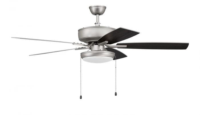 Craftmade - P119BN5-52BNGW - 52" Ceiling Fan - Pro Plus 119 - Brushed Nickel