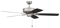 Craftmade - P52BN5-52BNGW - 52" Ceiling Fan - Pro Plus 52 Fan - Brushed Nickel