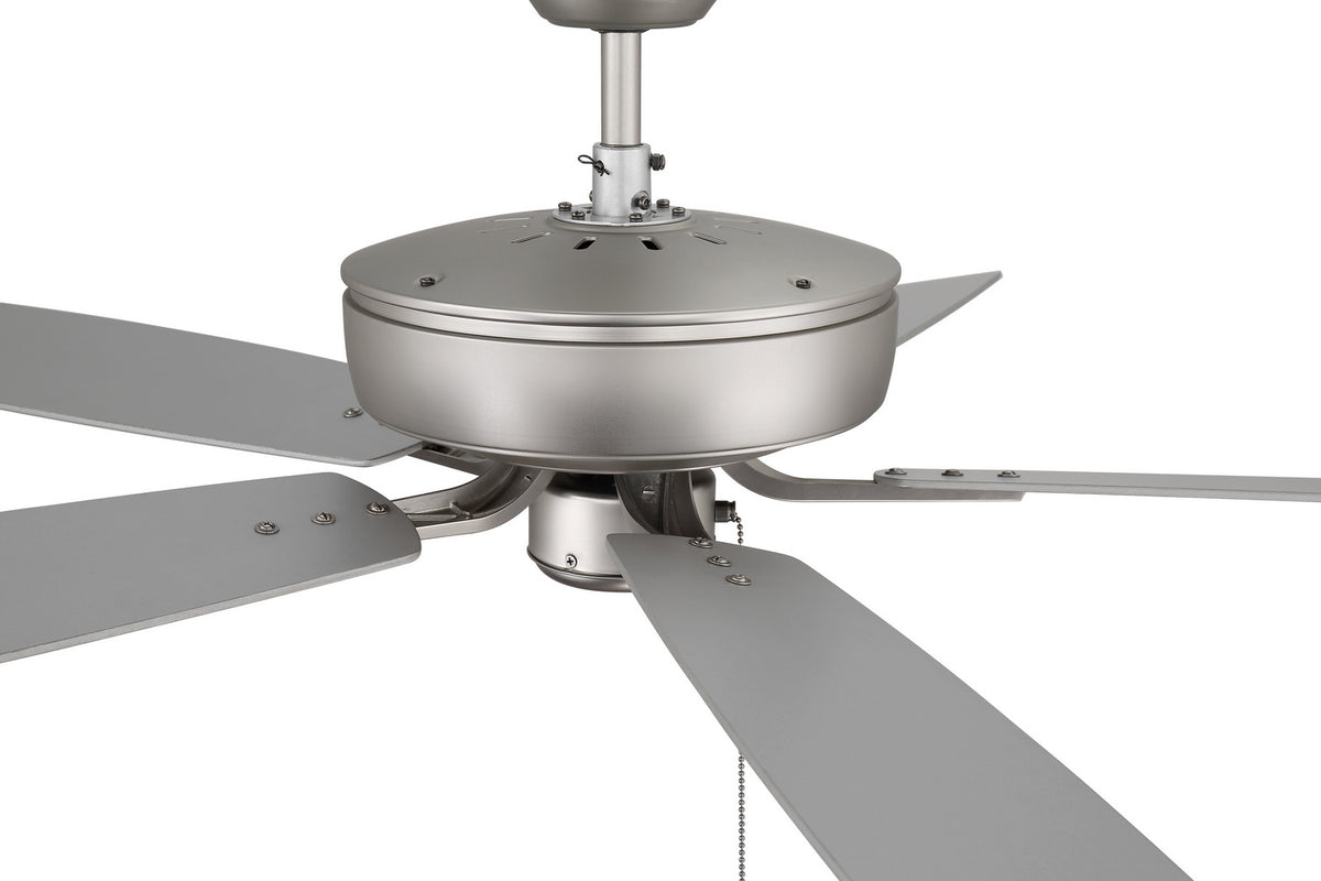 Craftmade - P52BN5-52BNGW - 52" Ceiling Fan - Pro Plus 52 Fan - Brushed Nickel