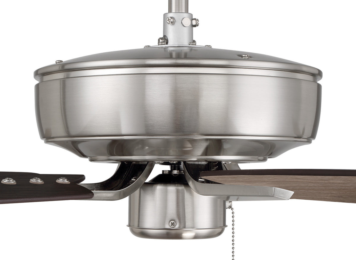Craftmade - P52BNK5-52DWGWN - 52" Ceiling Fan - Pro Plus 52 Fan - Brushed Polished Nickel